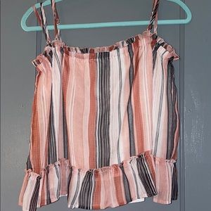 Jack by BB Dakota Walk the Line Striped Tank